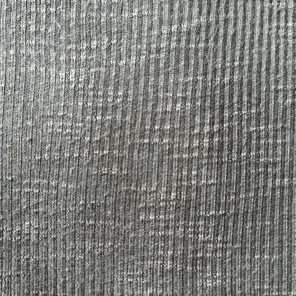 Pookie & Sebastian Grey Ribbed Racerback Tank Top - Picture 5 of 6